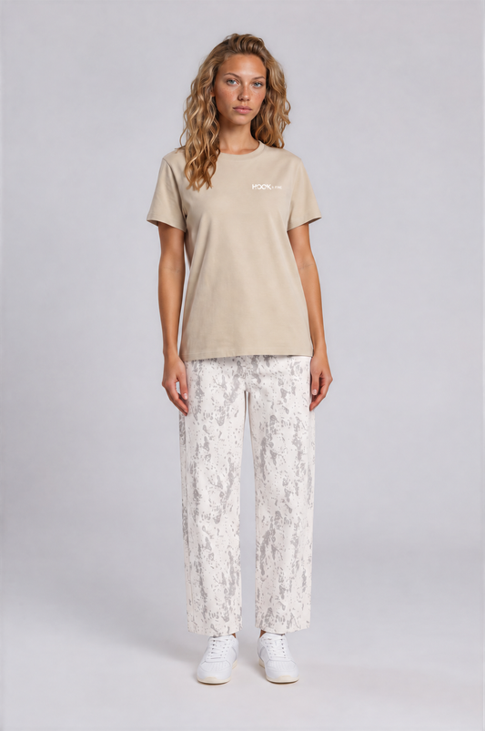 Ocelot Women's Slim Fit T-shirt - Khaki - front