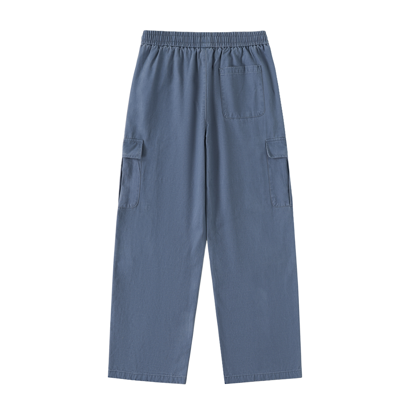 Men's Drawstring Waist Straight-Leg Cargo Pants