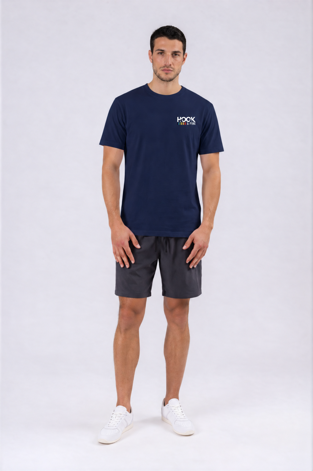 Stacked Frog Tee - Royal Blue - front