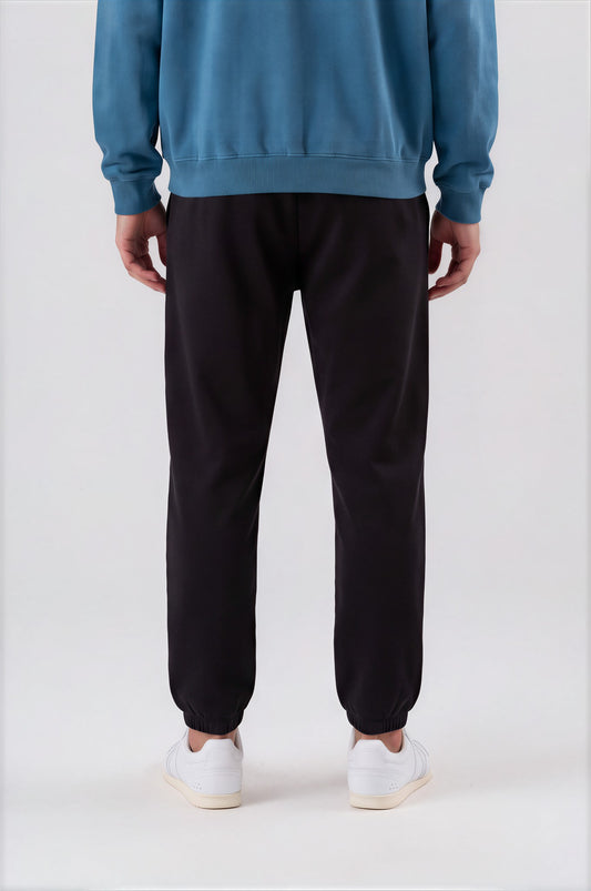 Essential Jogger Sweatpants - Black - detail