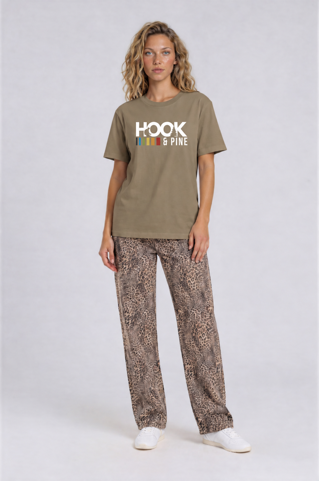 Essential Logo Tee - Coffee - front