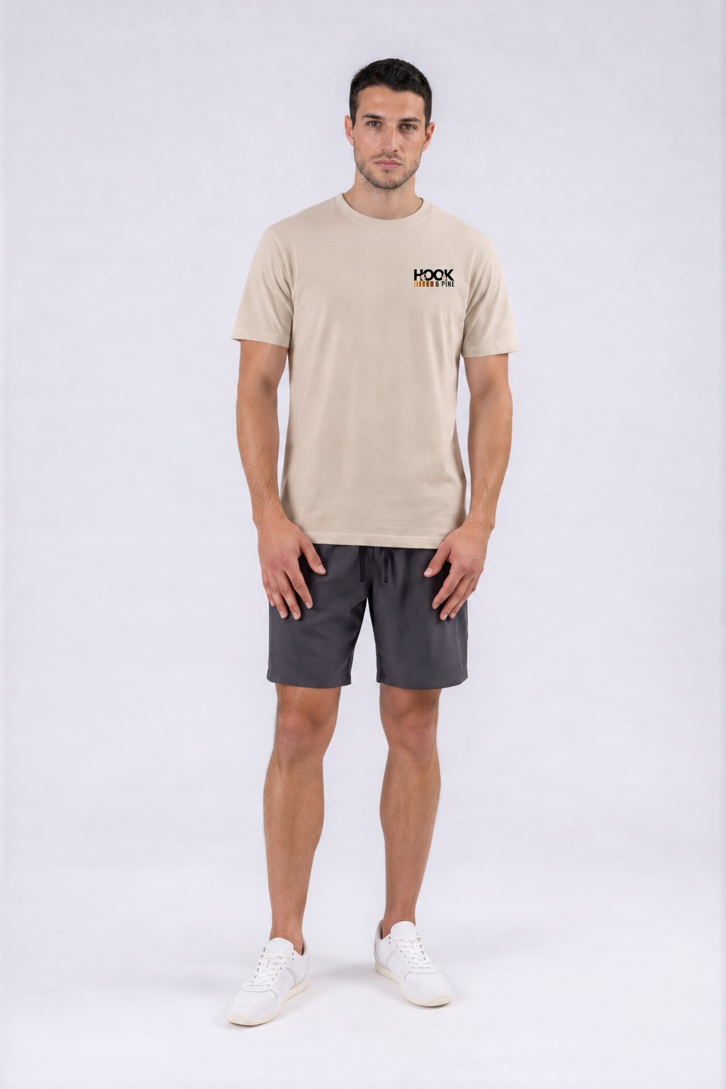 Deer Tee - Khaki - front - m