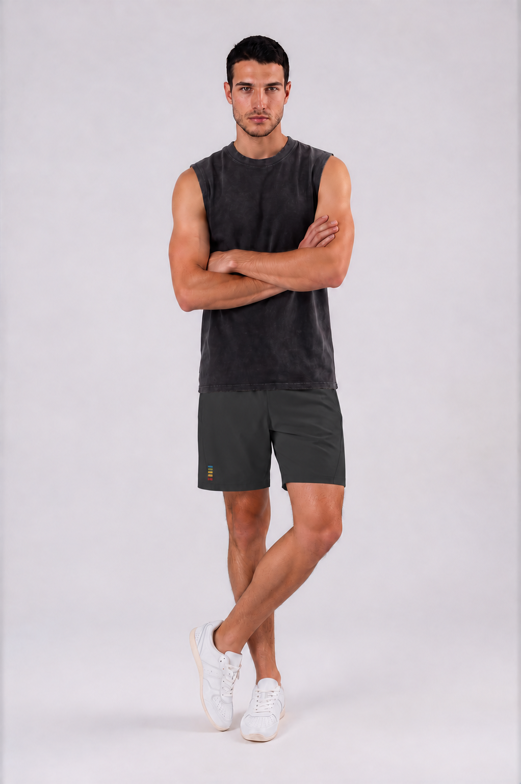 Men’s Hiking Shorts - Black - front - m