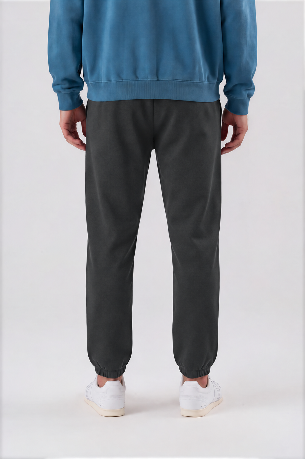 Essential Jogger Sweatpants - Dark Gray - detail