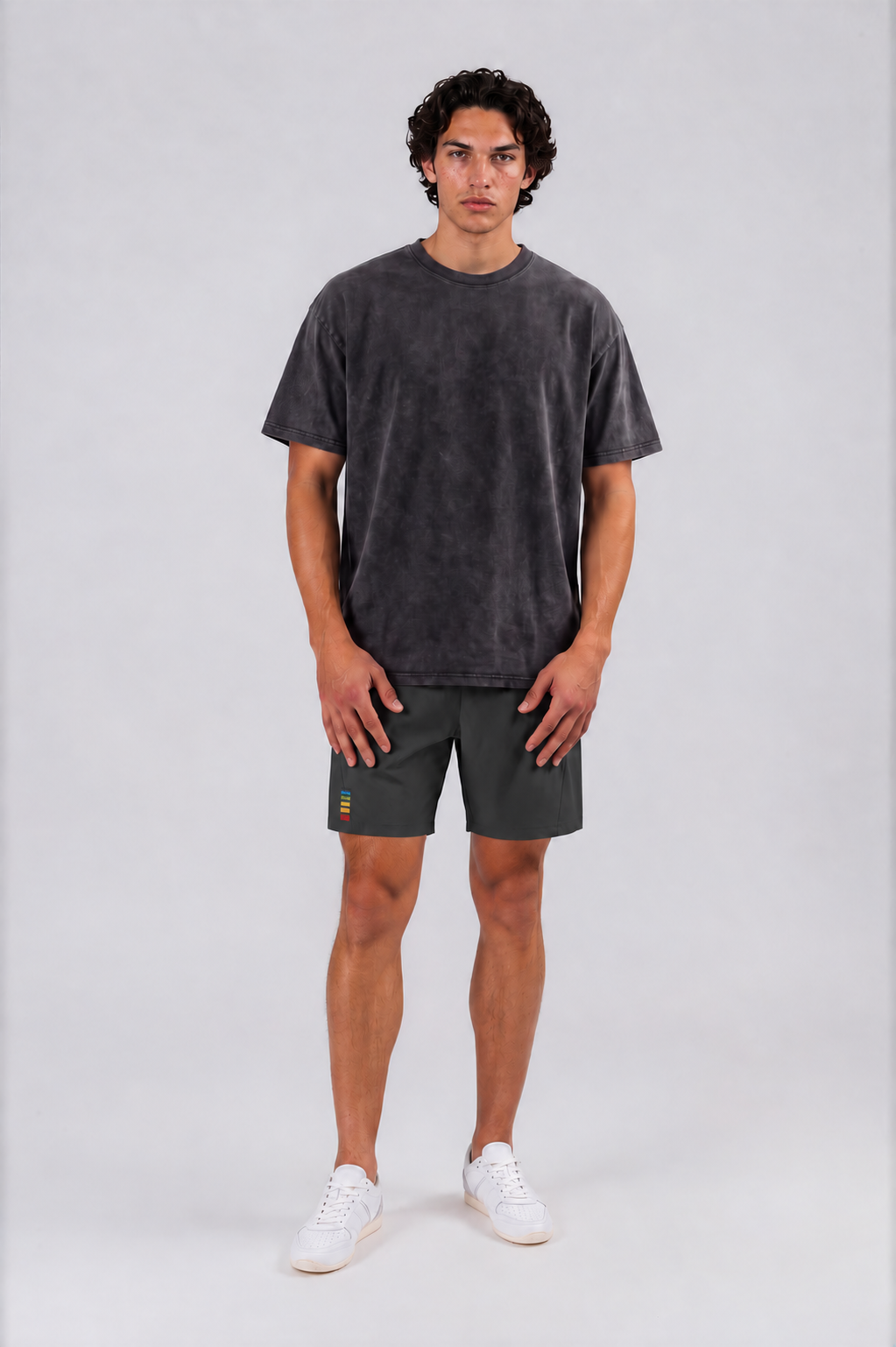 Men’s Hiking Shorts - Black - front - m
