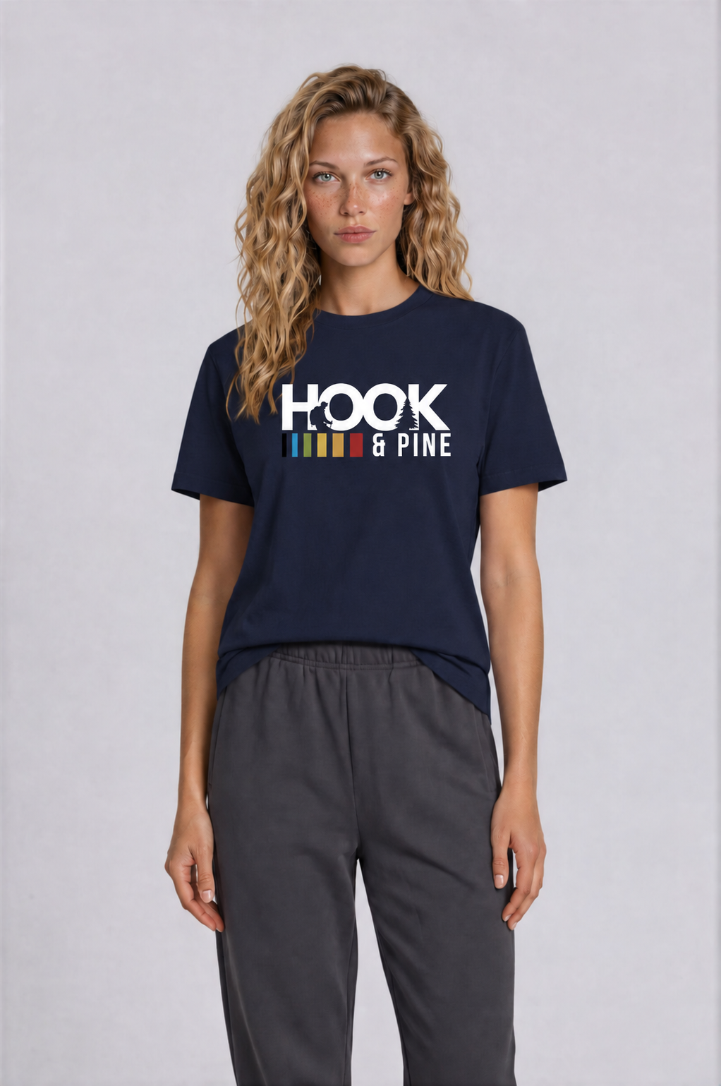 Essential Logo Tee - Royal Blue - front