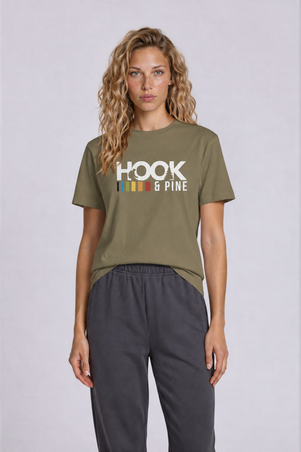 Essential Logo Tee - Coffee - front