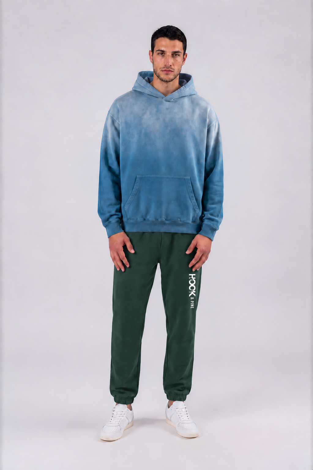 Essential Jogger Sweatpants - Dark Green - front - m