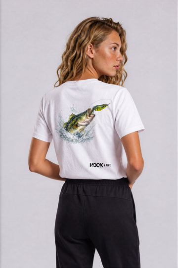 Topwater Tee - White - front