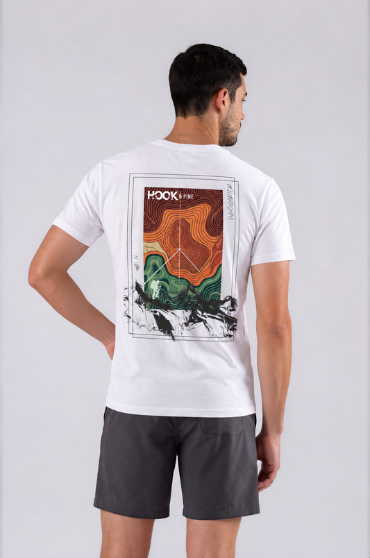 Uncharted Tee - White - back