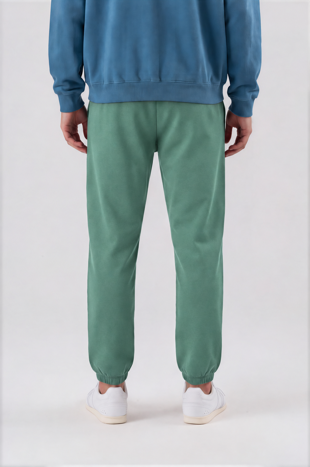 Essential Jogger Sweatpants - Retro Green - detail