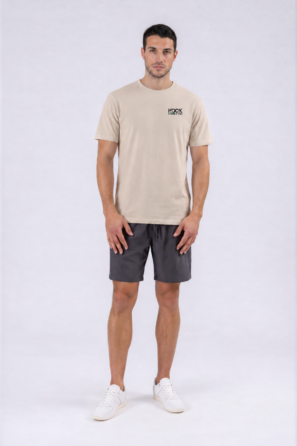 Bear Cub Tee - Khaki - front