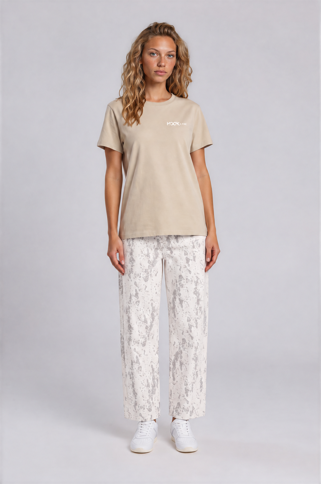 Ocelot Women's Slim Fit T-shirt - Khaki - front