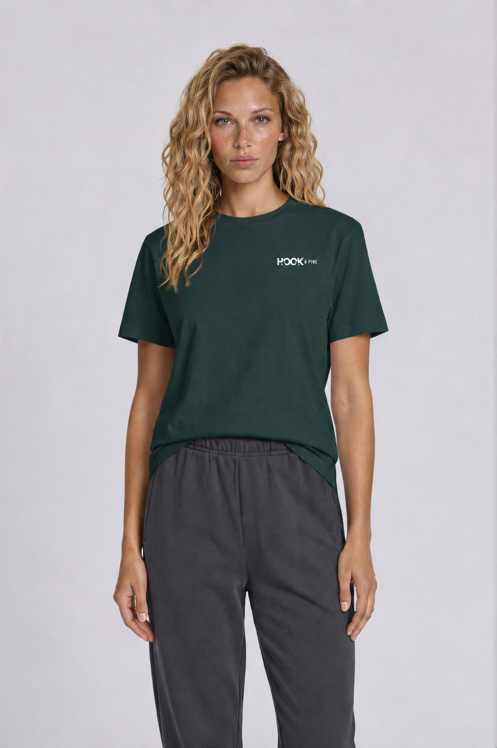 Bald Uakari Tee - Vintage Green - front