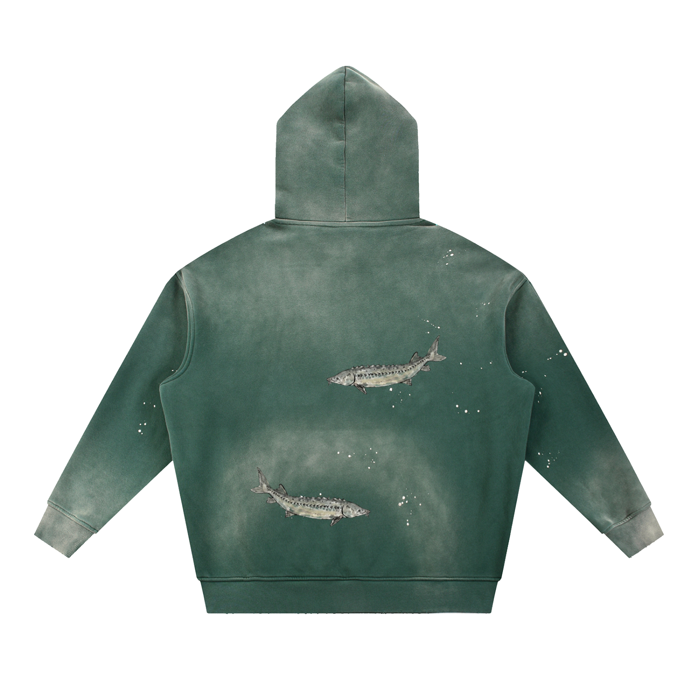Distressed Sturgeon Hoodie
