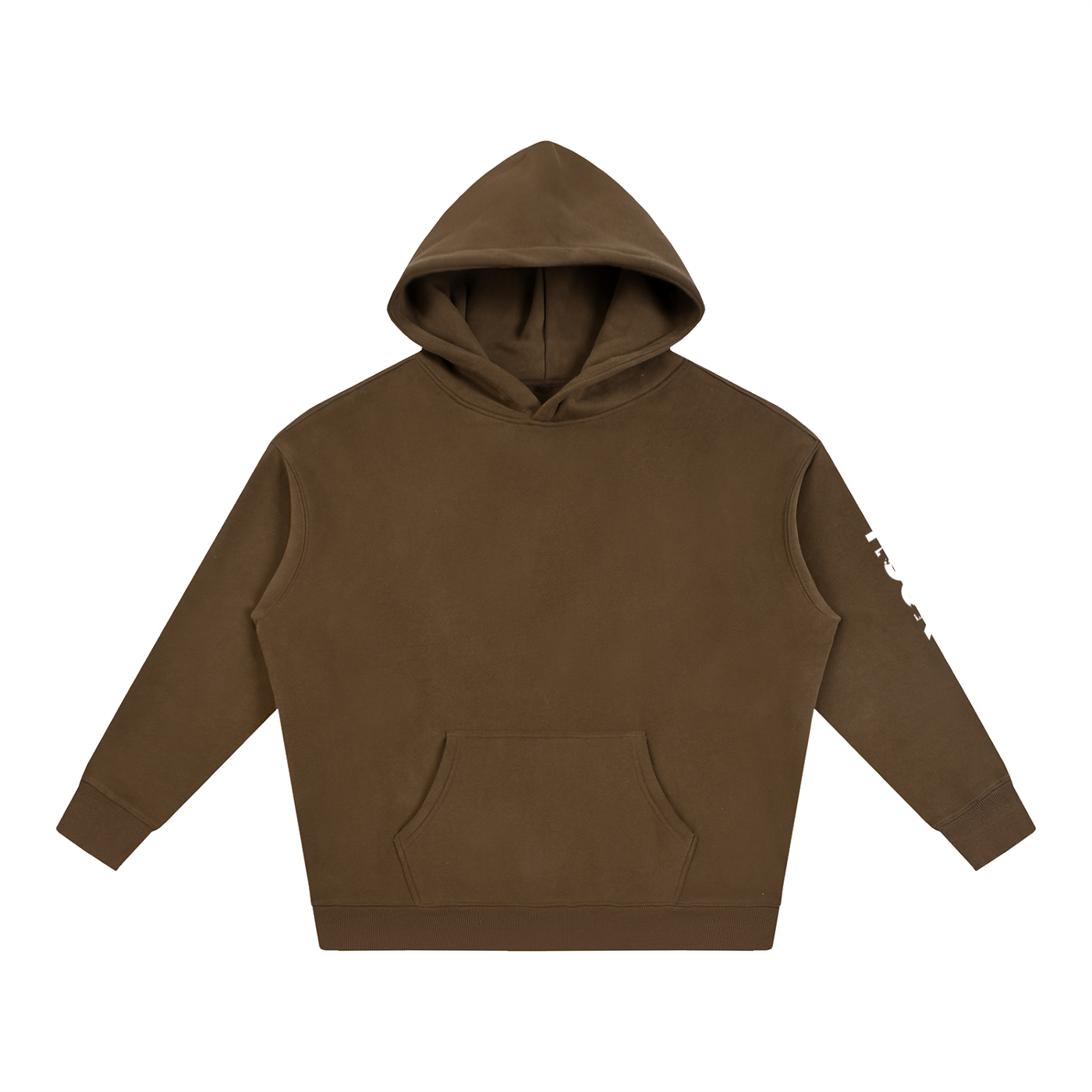 Logo Sleeve Oversized Hoodie