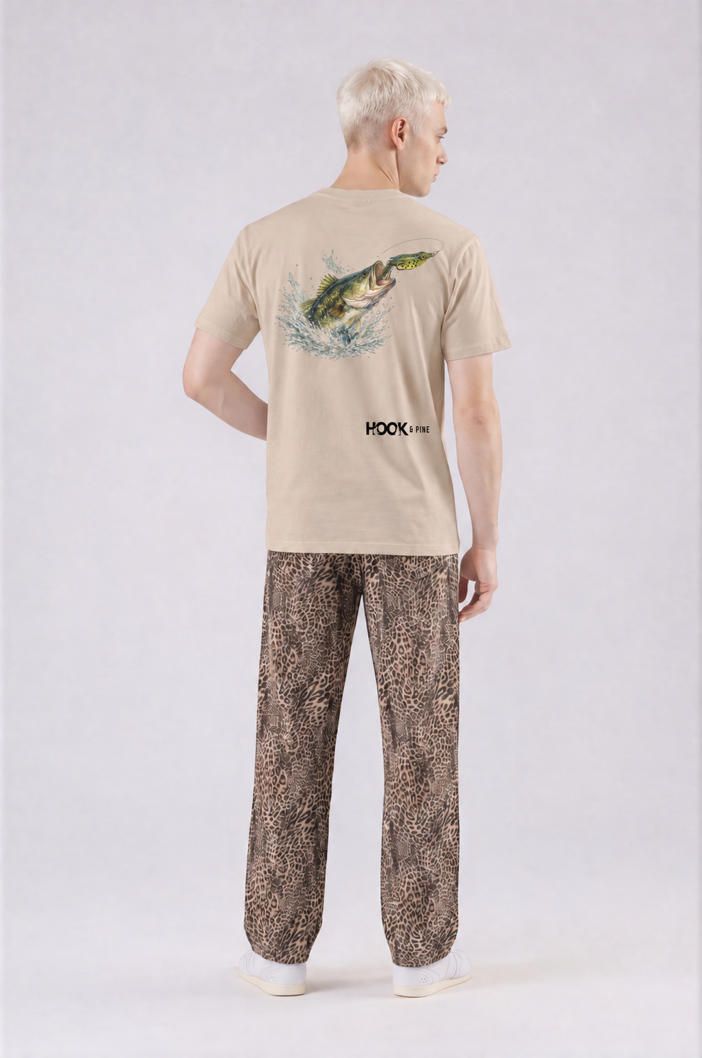 Topwater Tee - Khaki - front