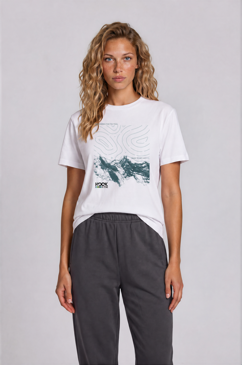 Made to Get Dirty Tee - White - front - w