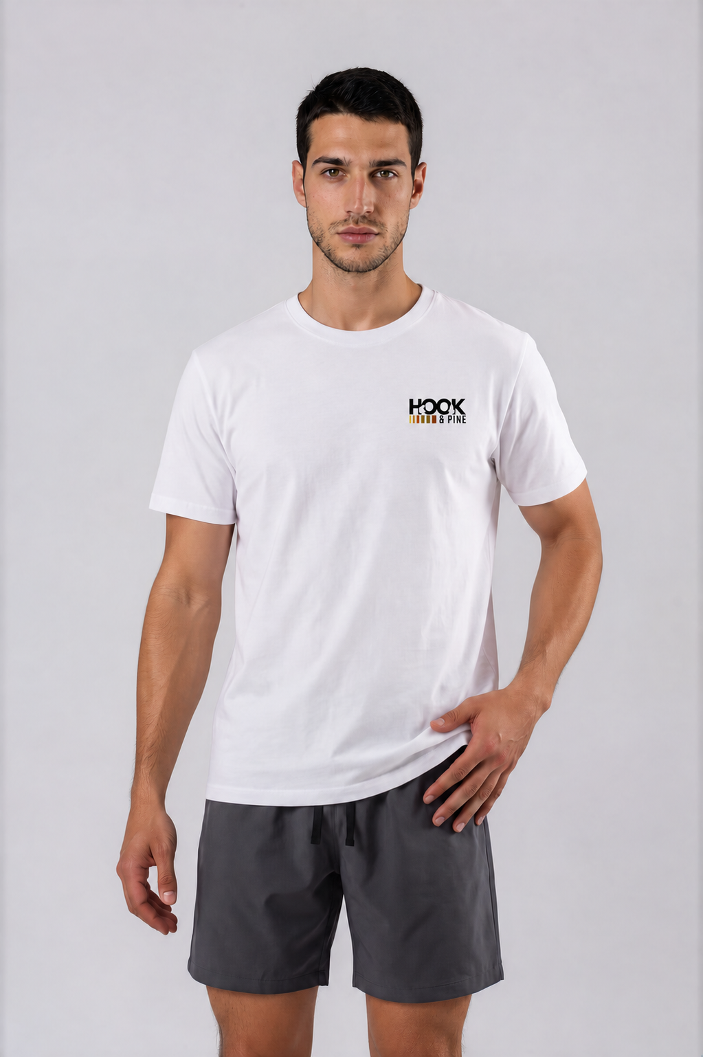 Deer Tee - White - front - m
