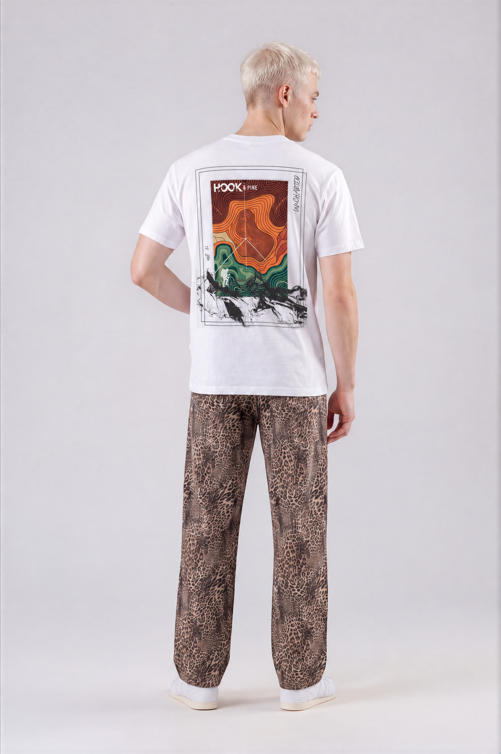 Uncharted Tee - White - back - m