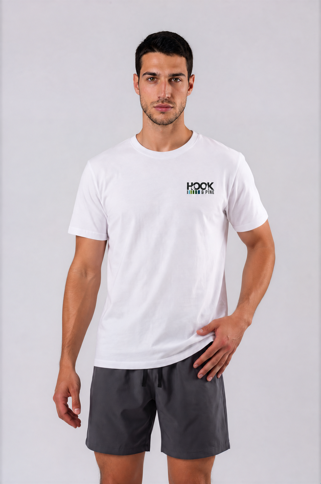 Topwater Tee - White - front