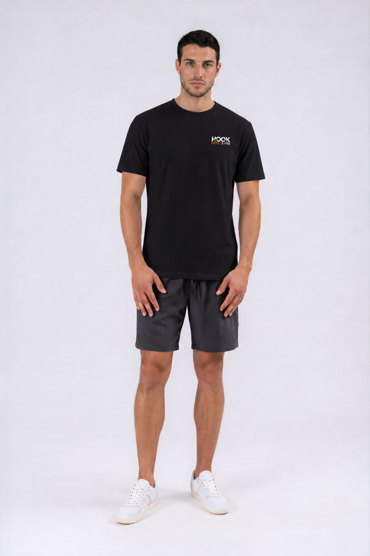 Great Grey Owl Tee - Black - front