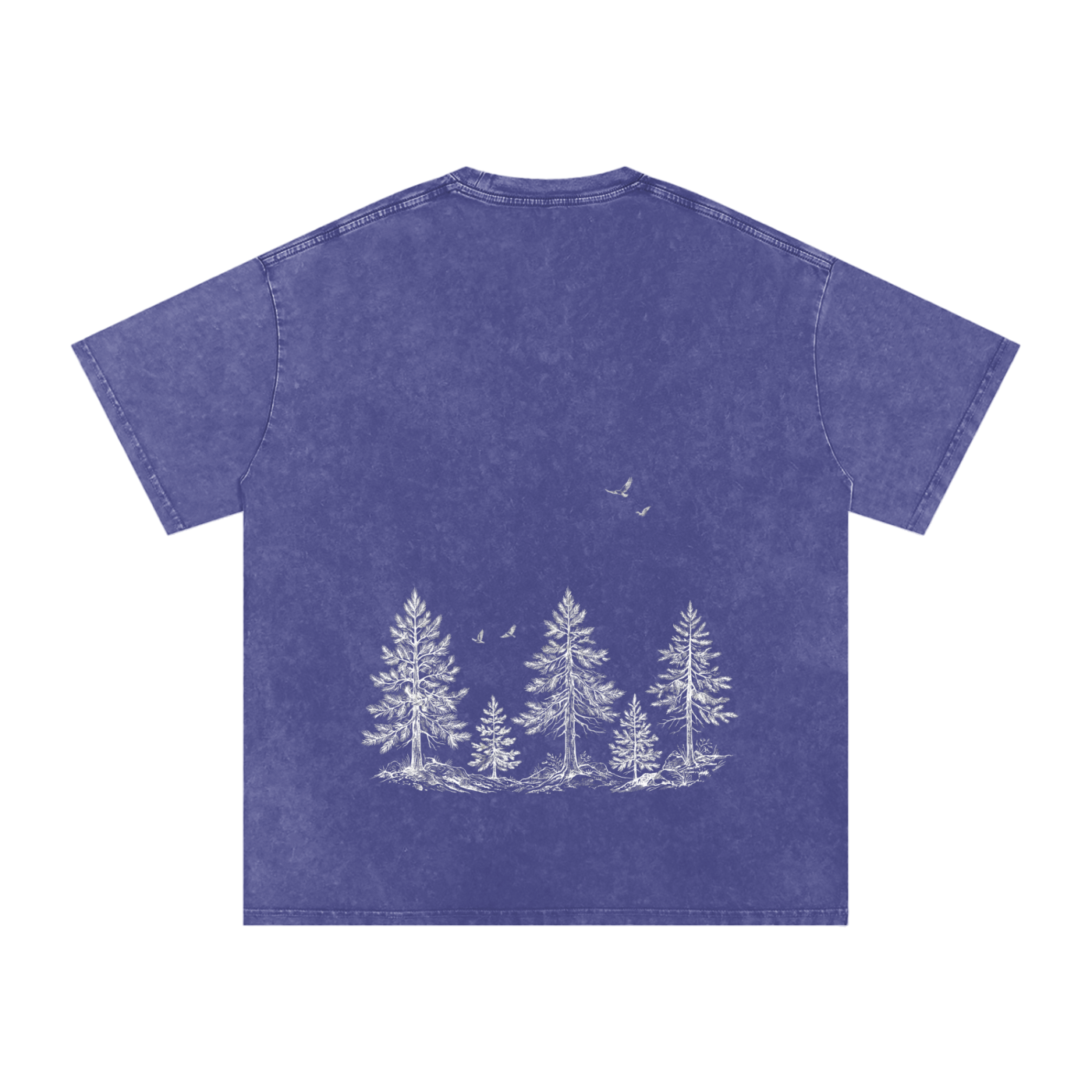 Pine Tree Thick Oversized Tee
