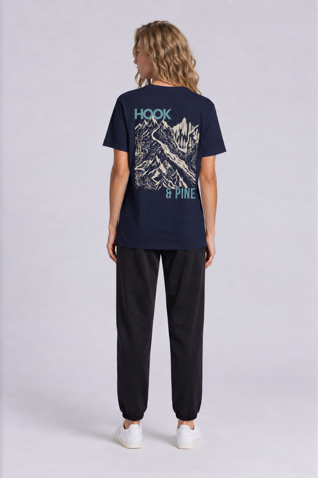 Alpine Tee - Royal Blue - back
