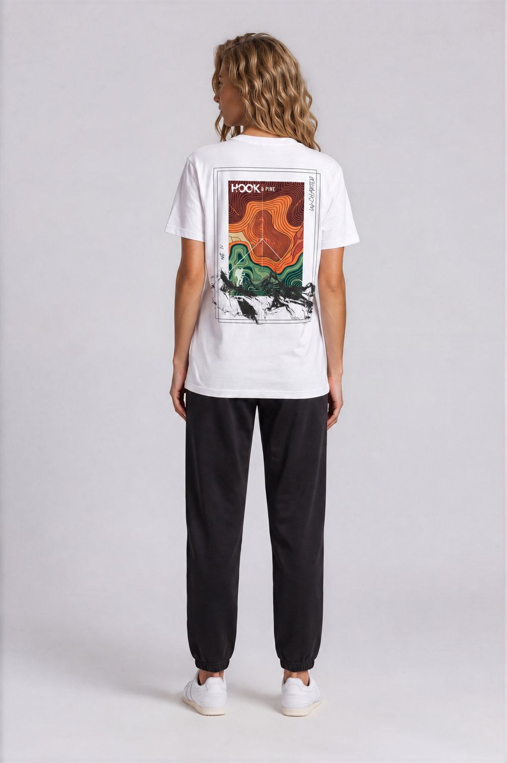 Uncharted Tee - White - back - m