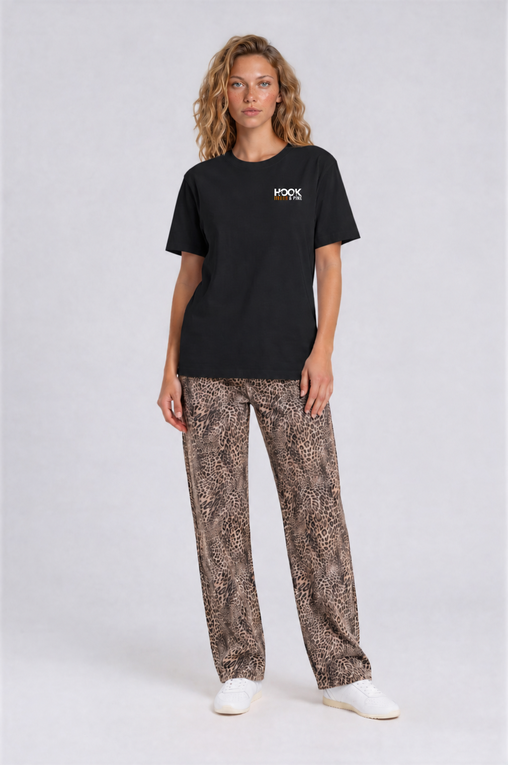 Great Grey Owl Tee - Black - front - w