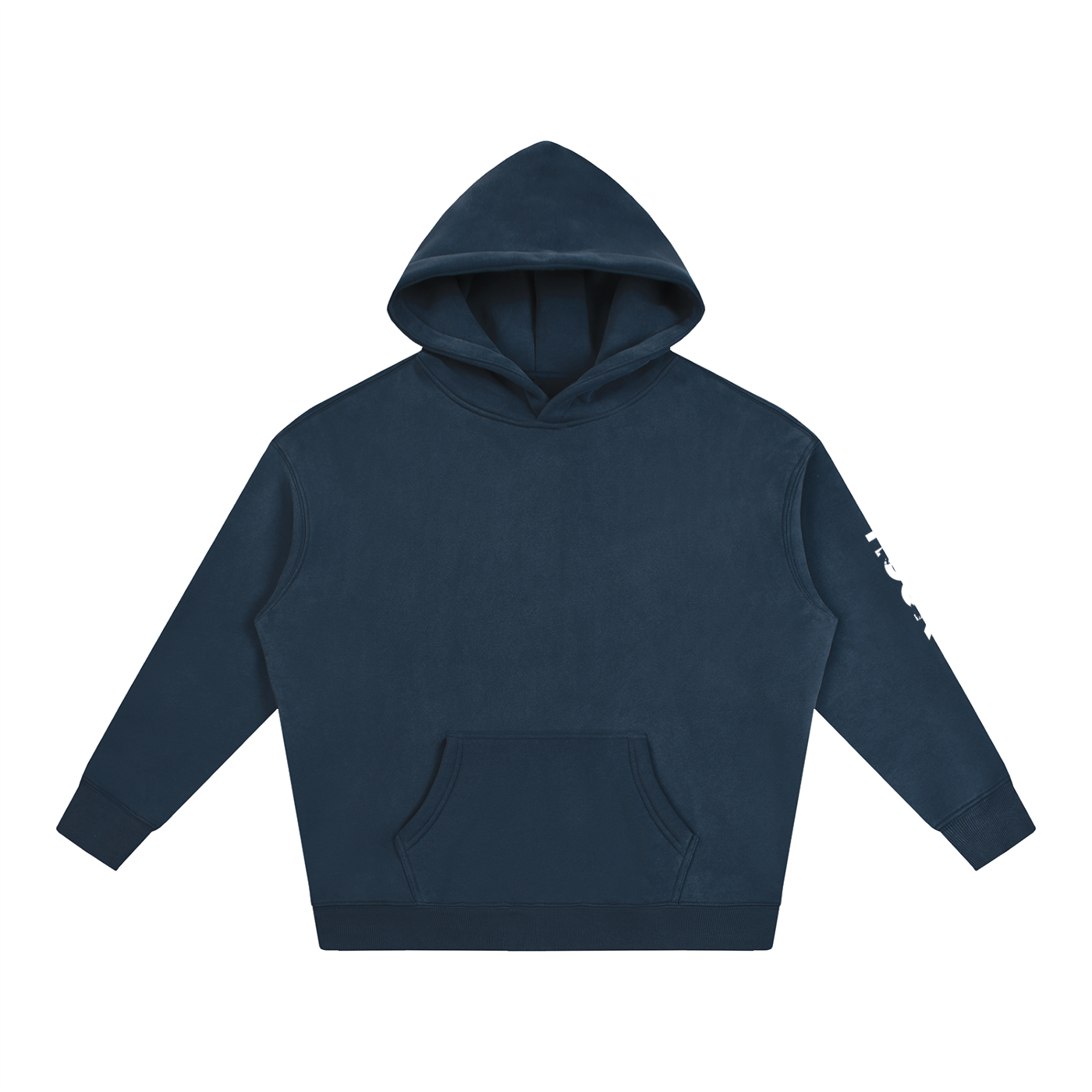 Logo Sleeve Oversized Hoodie