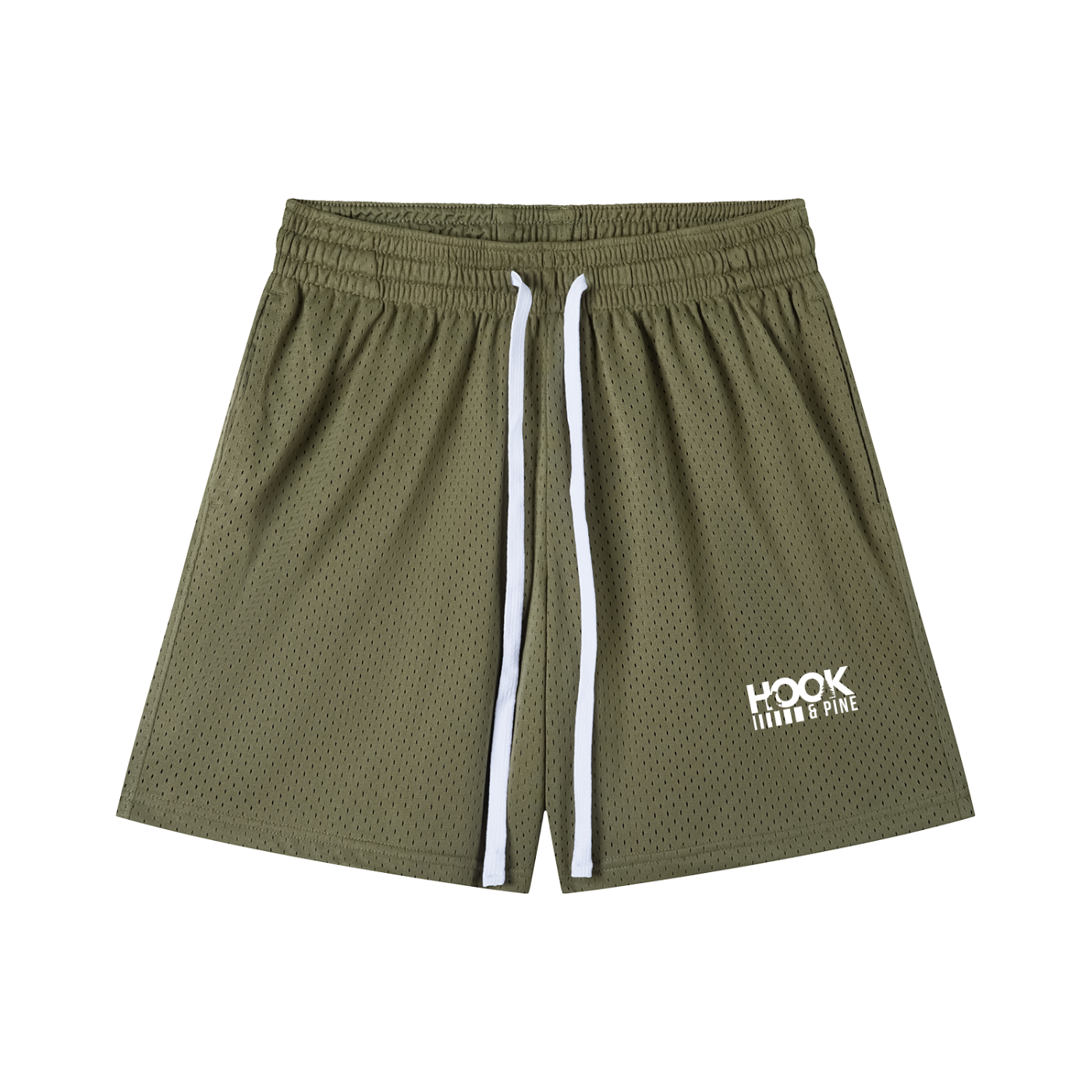 Mesh Drawstring Shorts