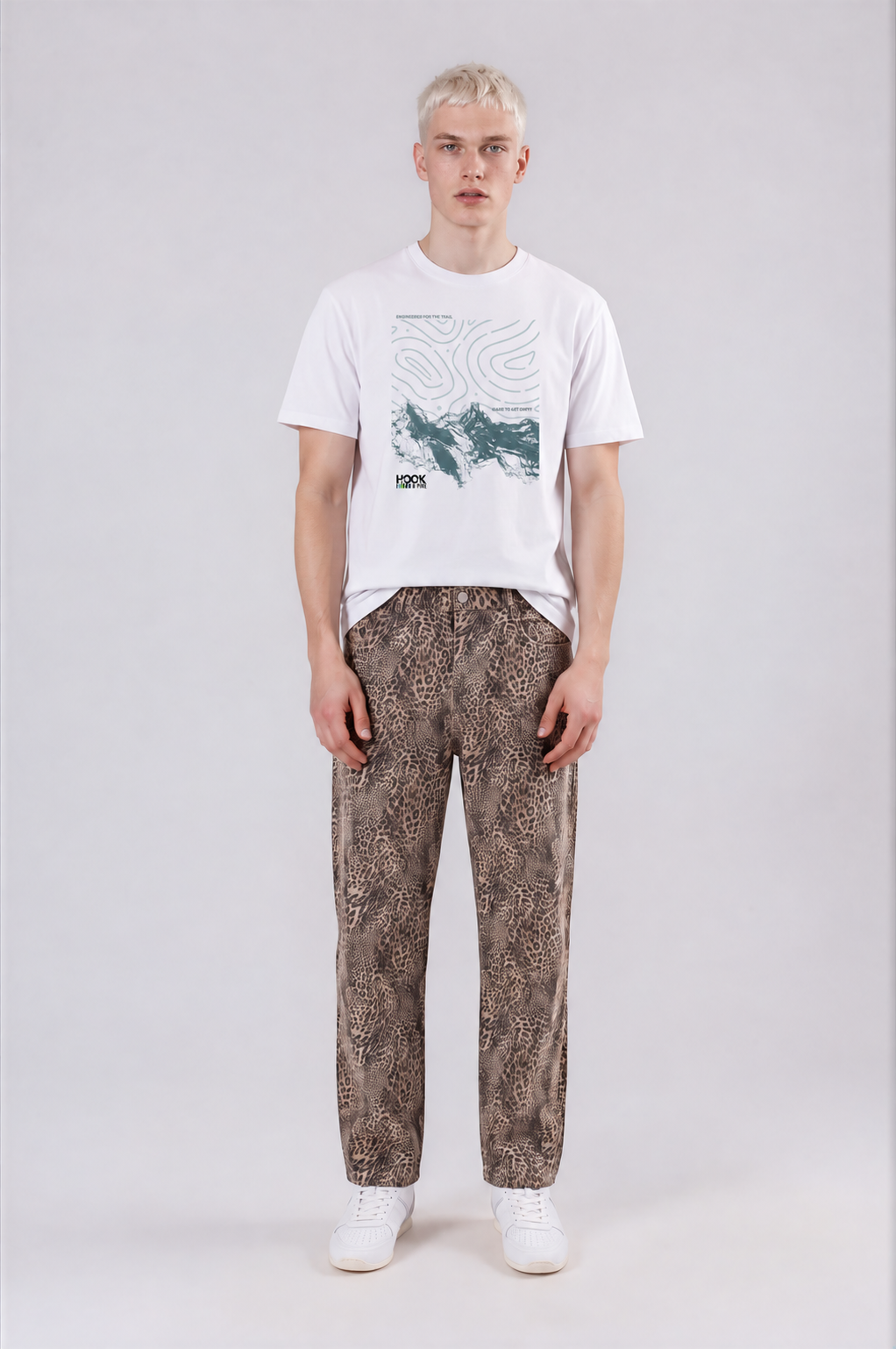 Made to Get Dirty Tee - White - front - m