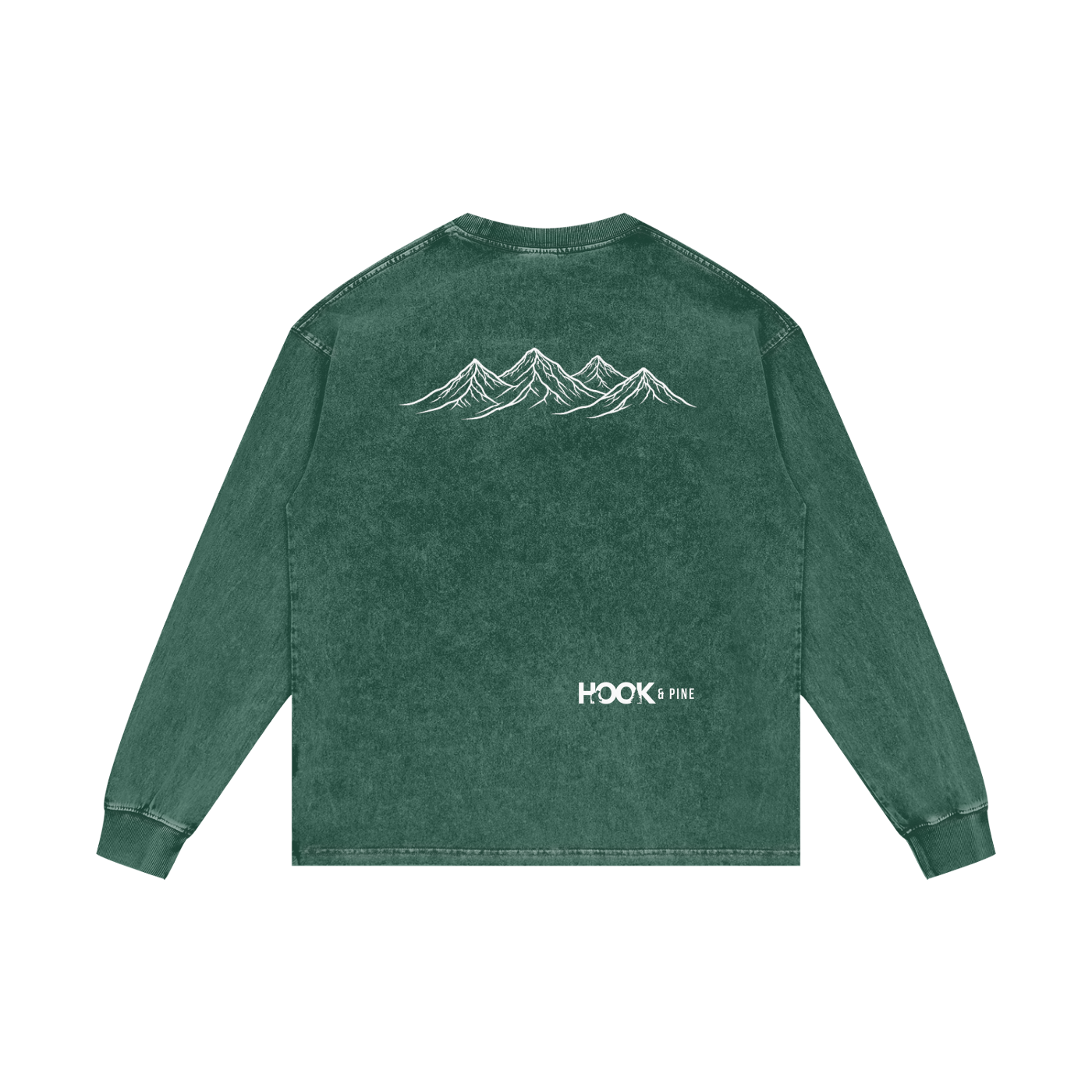 Oversized Mountain Long-Sleeve Tee