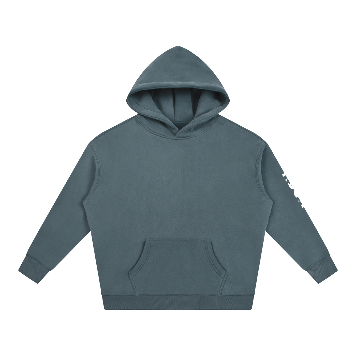 Logo Sleeve Oversized Hoodie