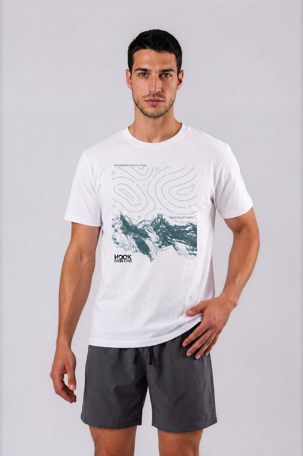 Made to Get Dirty Tee - White - front - m
