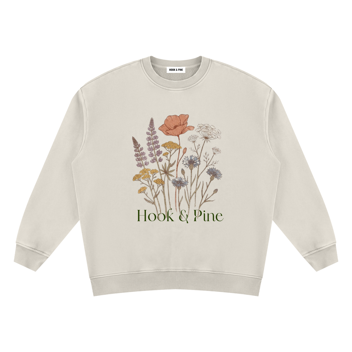 Floral Vintage Crew