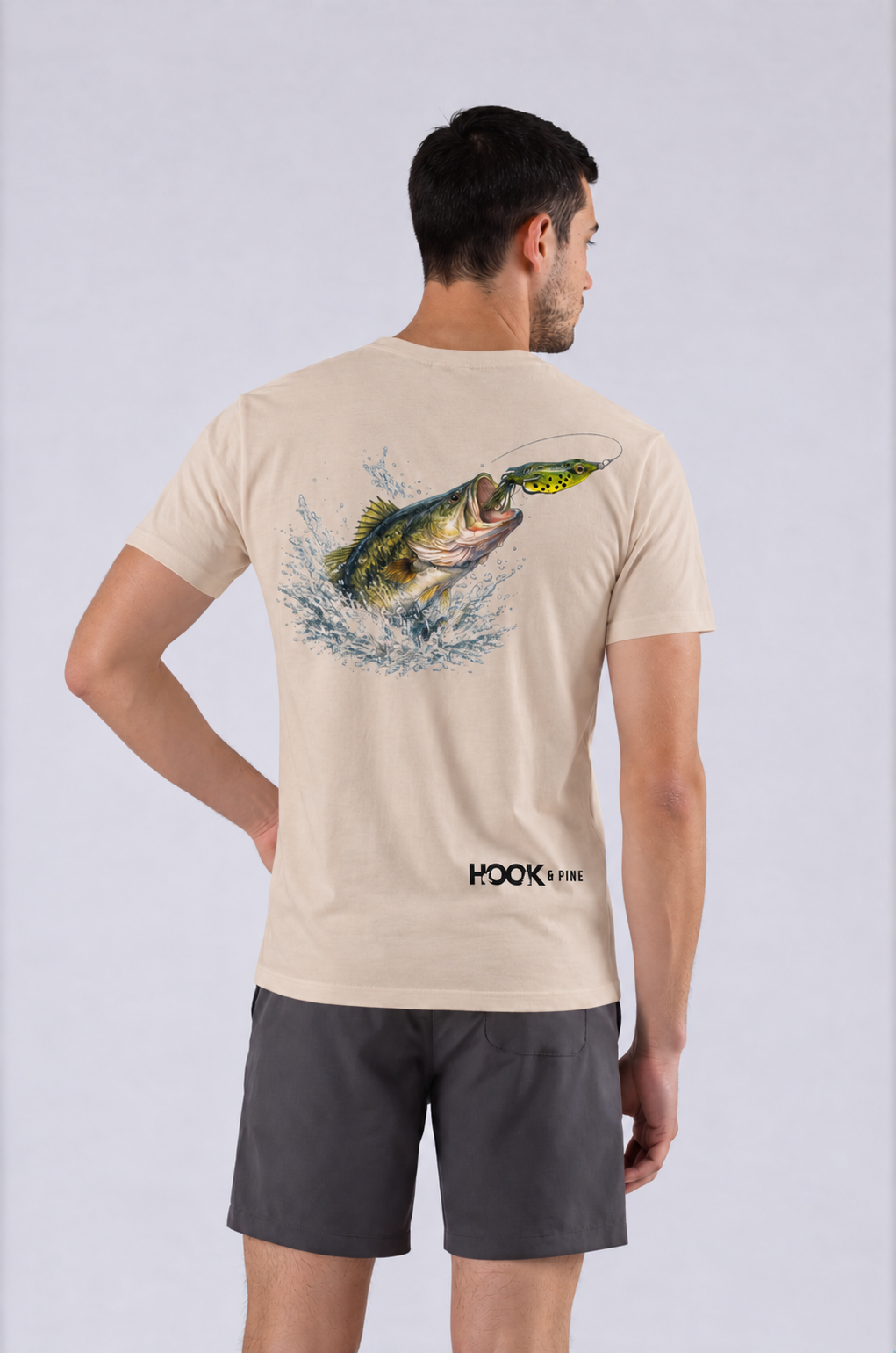 Topwater Tee - White - back