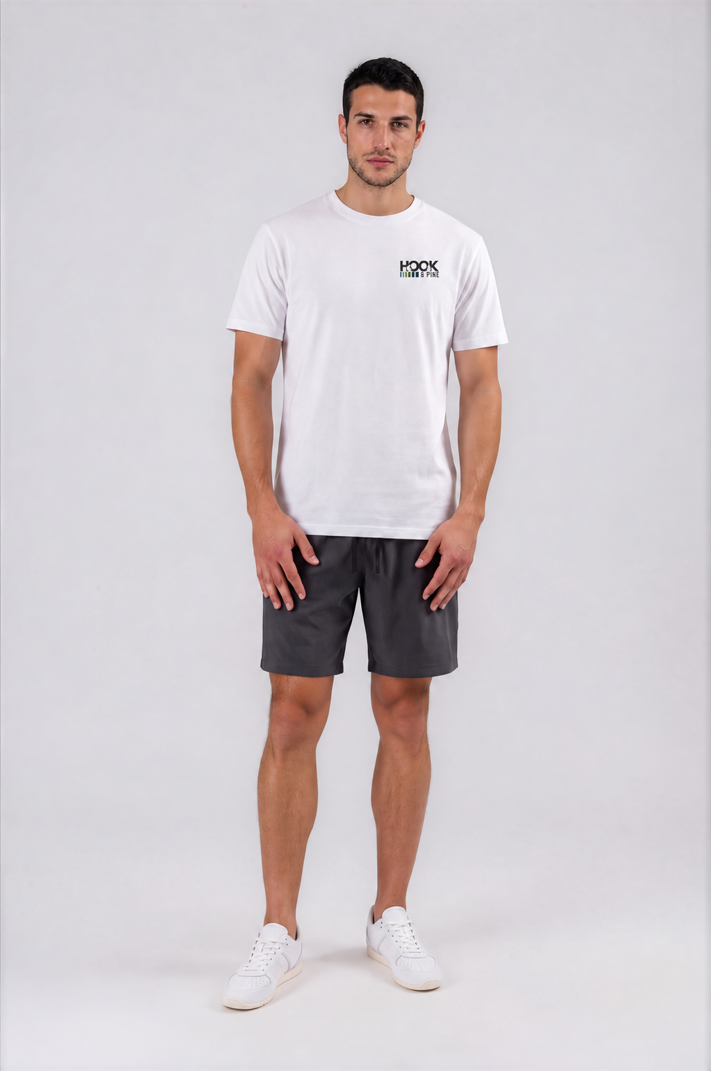 Life Is Simple Tee - White - front