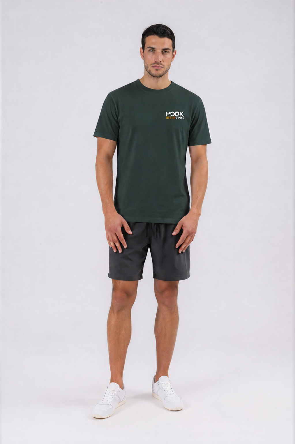 Great Grey Owl Tee - Vintage Green - front - m
