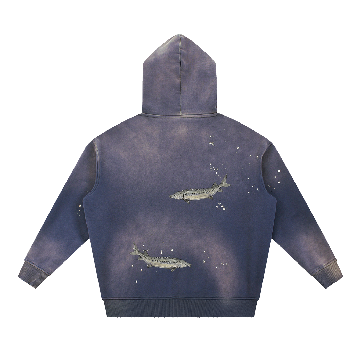 Distressed Sturgeon Hoodie