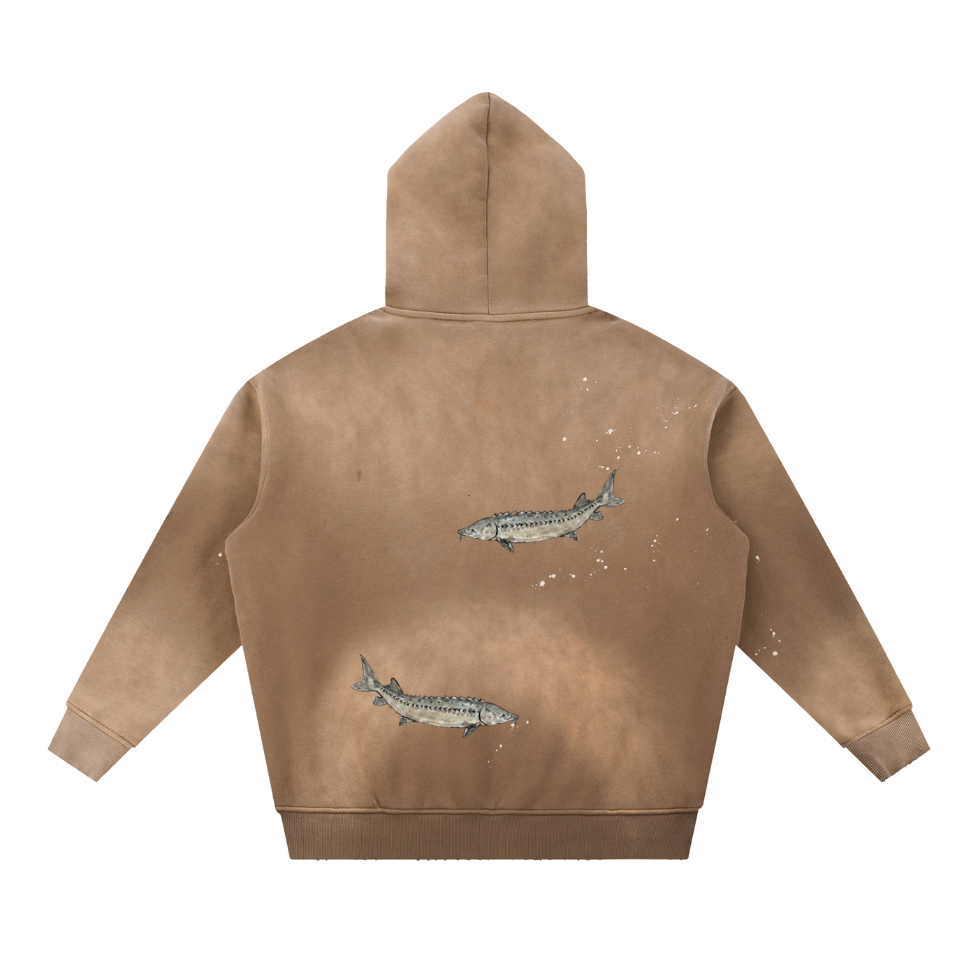 Distressed Sturgeon Hoodie