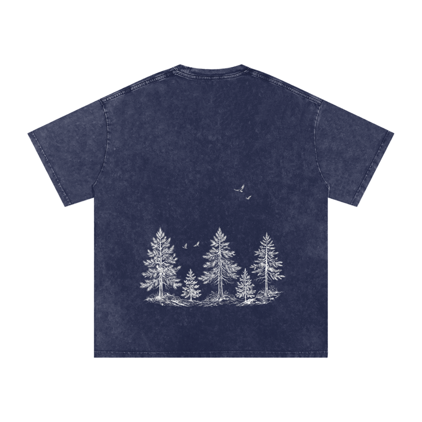 Pine Tree Thick Oversized Tee