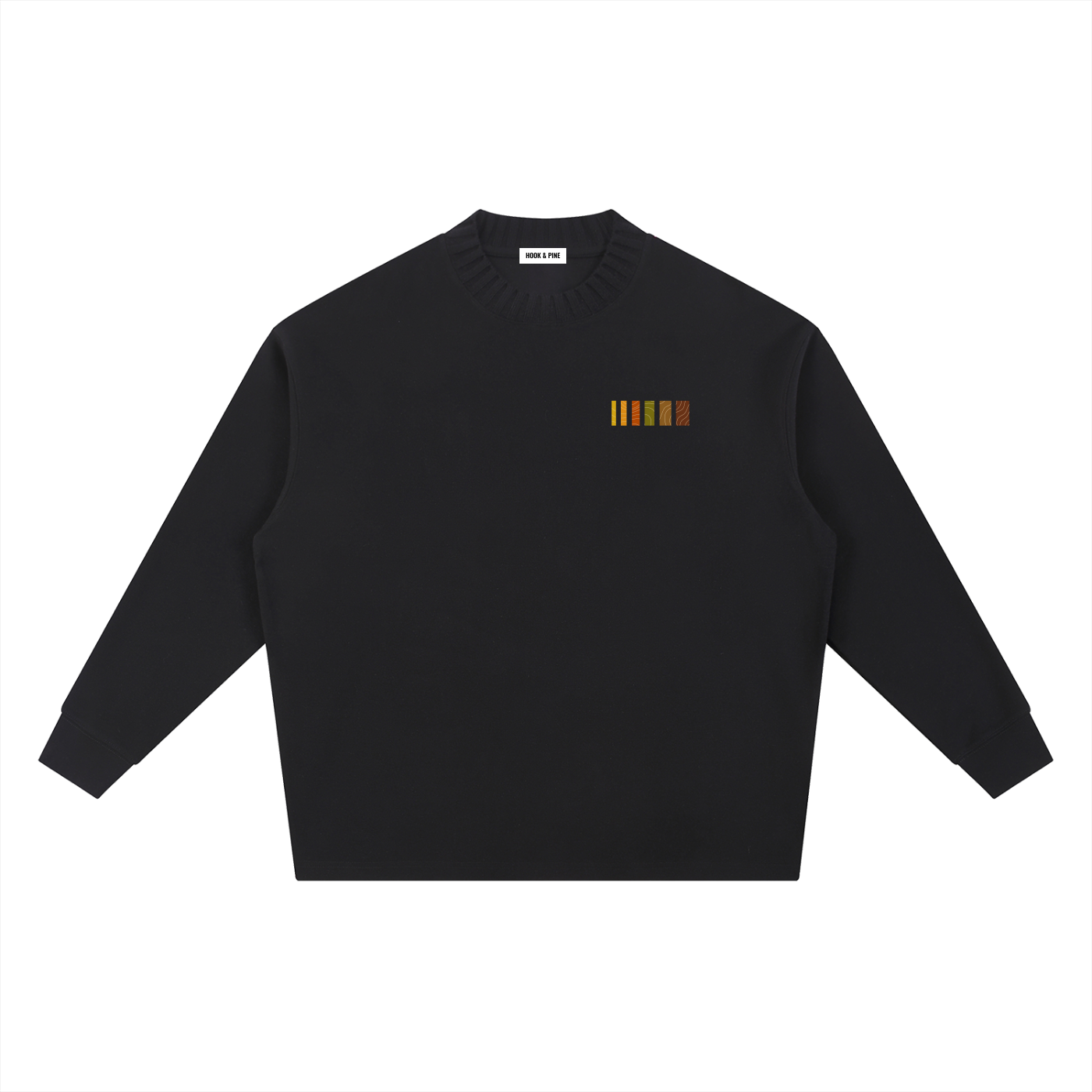 Knitted Round Neck Oversize Sweatshirt