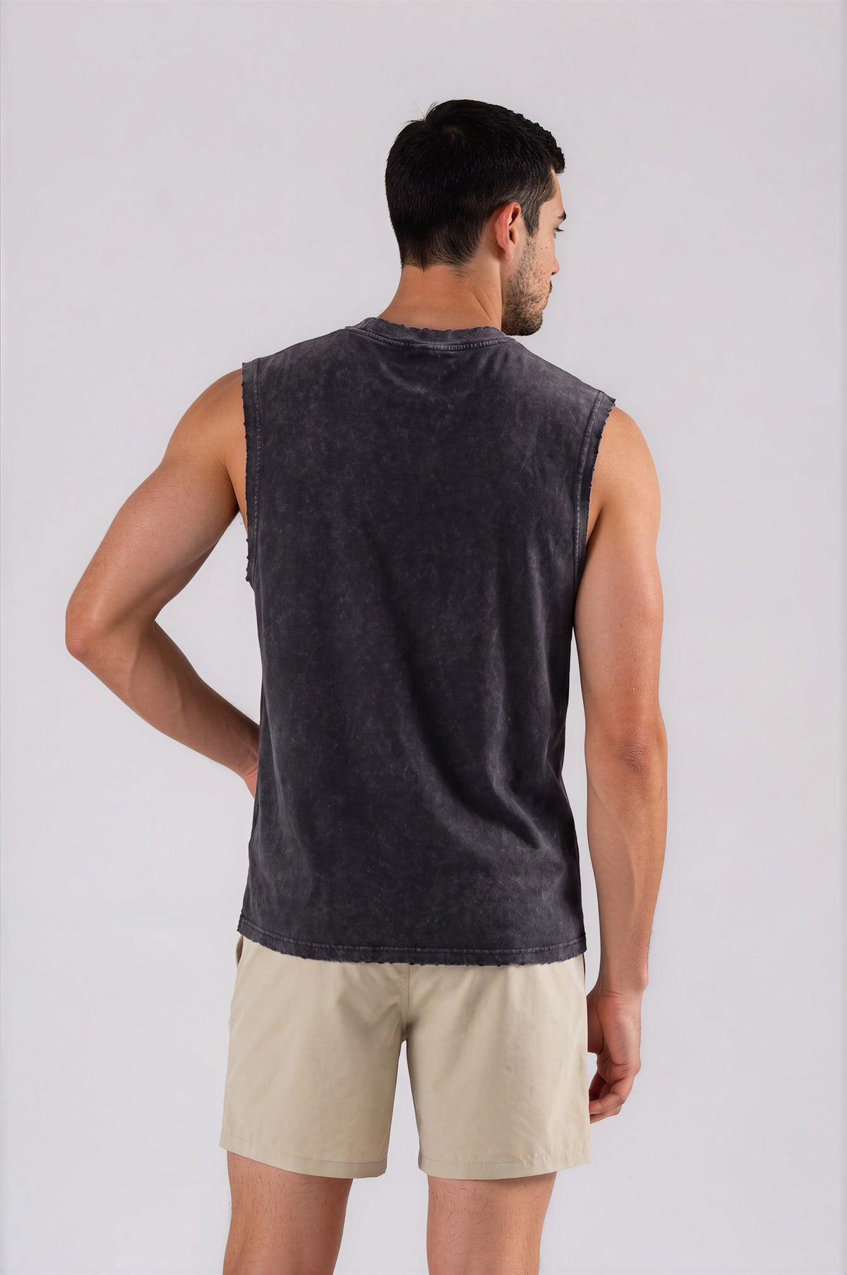 Men’s Hiking Shorts - Bean Green - back - m