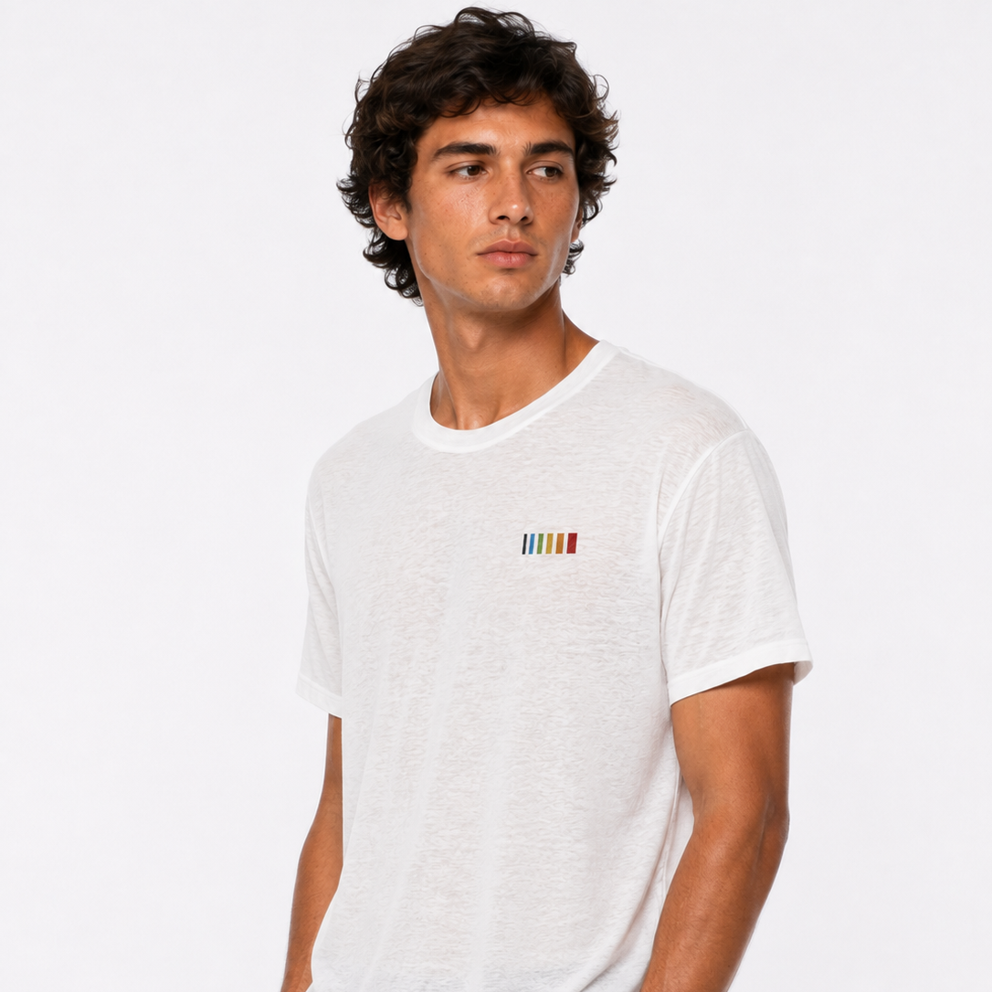 Men's Thin Lyocell Blend Boxy Tee