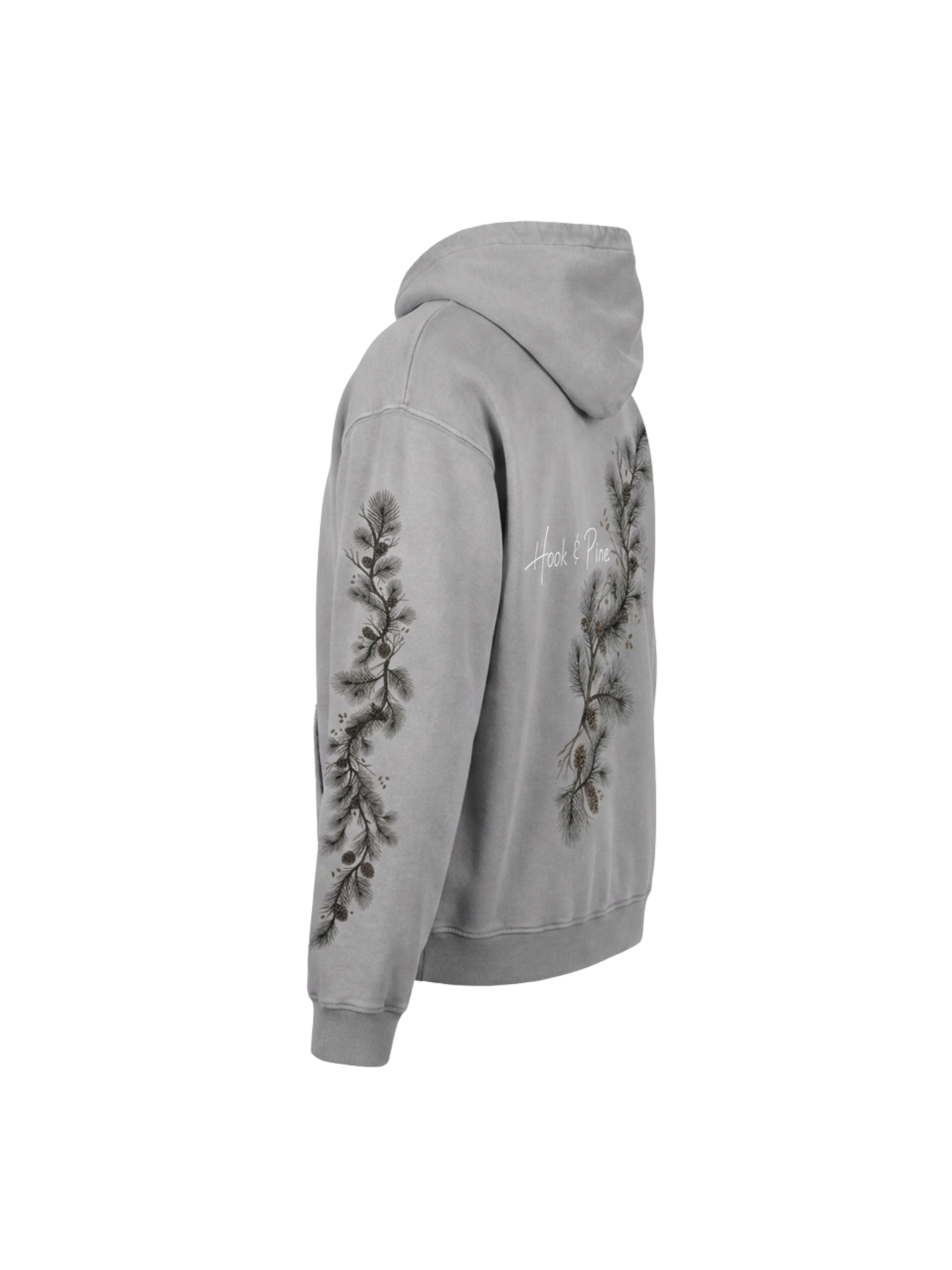 Oversized Pine Sleeve Hoodie