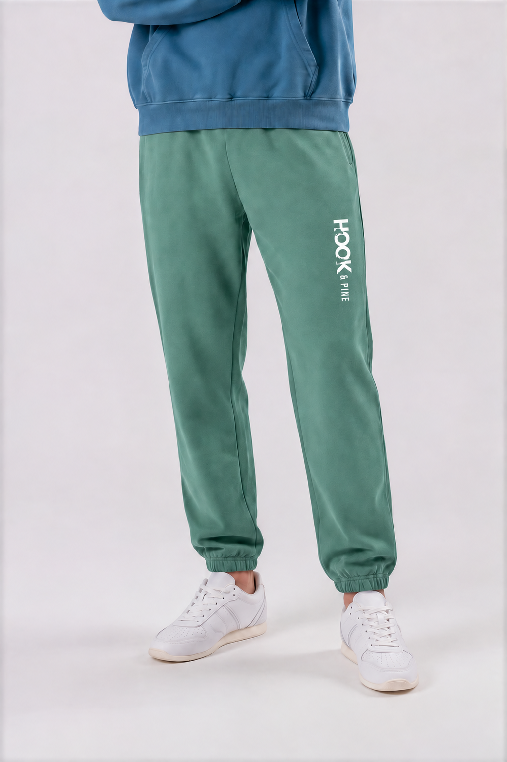 Essential Jogger Sweatpants - Retro Green - detail