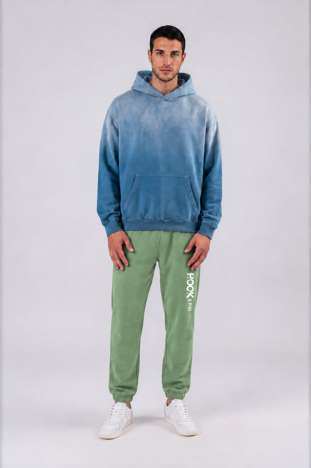 Essential Jogger Sweatpants - Army Green - front - m