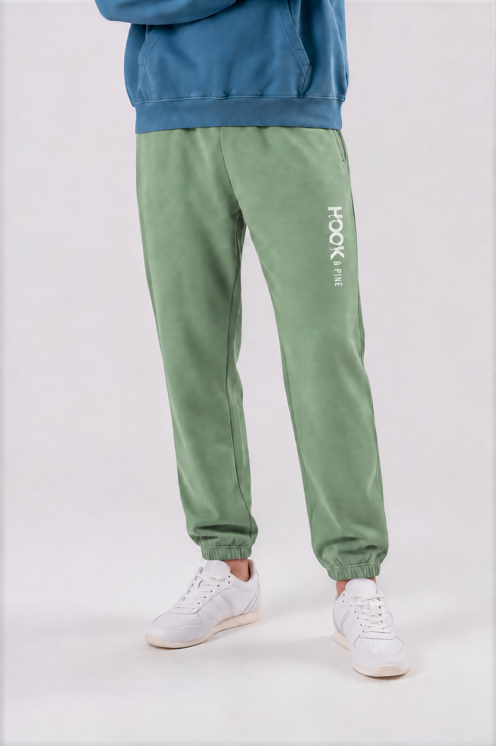 Essential Jogger Sweatpants - Army Green - detail